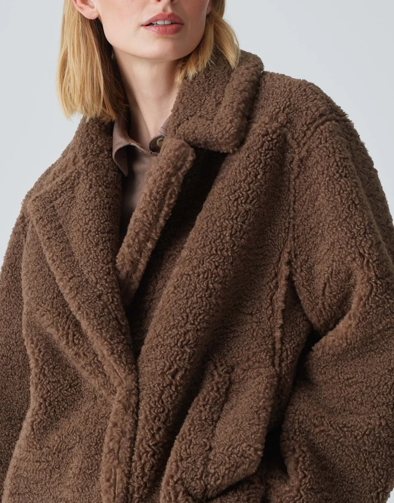 Store Teddyjacke HEVERLY Oversize mit weicher Innenseite Jacken & Mäntel