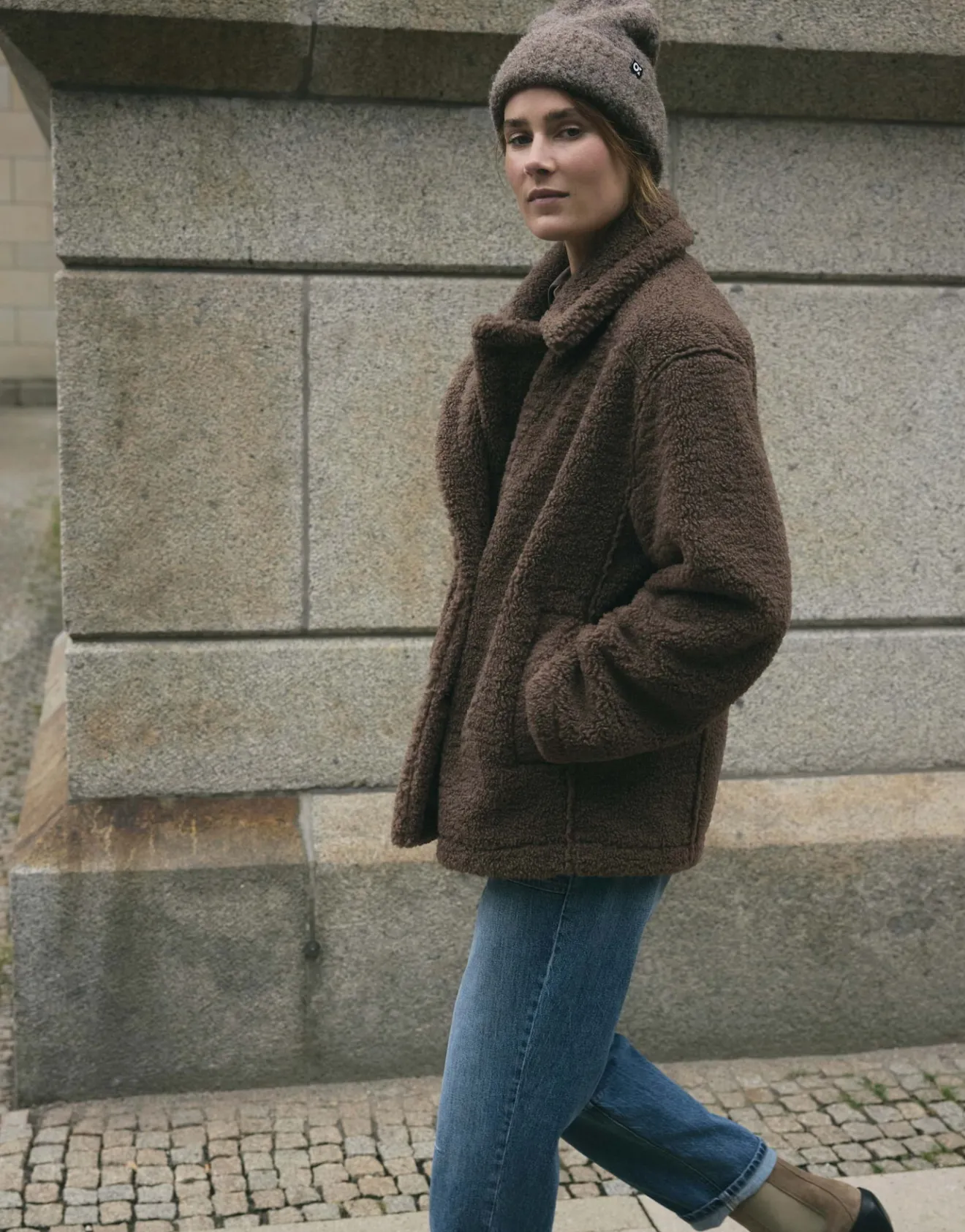 Store Teddyjacke HEVERLY Oversize mit weicher Innenseite Jacken & Mäntel