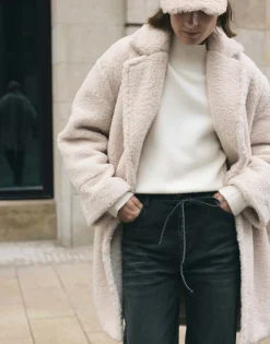 Best Teddymantel HONISE Loose im Oversize Look Jacken & Mäntel