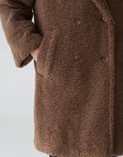 Best Sale Teddymantel HONISE Loose im Oversize Look Jacken & Mäntel