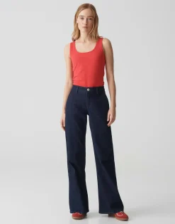 Cheap Trägertop IMILIA Slim aus BCI Cotton Mix Basics|Shirts