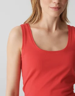 Cheap Trägertop IMILIA Slim aus BCI Cotton Mix Basics|Shirts