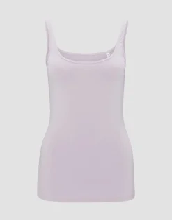 Outlet Trägertop INA Slim aus stretchigem BCI Cotton Mix Basics