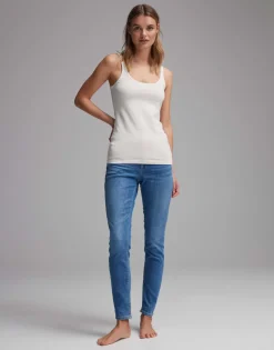 Shop Trägertop INA Slim aus stretchigem BCI Cotton Mix Basics|Shirts