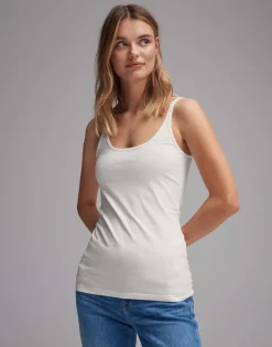 Shop Trägertop INA Slim aus stretchigem BCI Cotton Mix Basics|Shirts