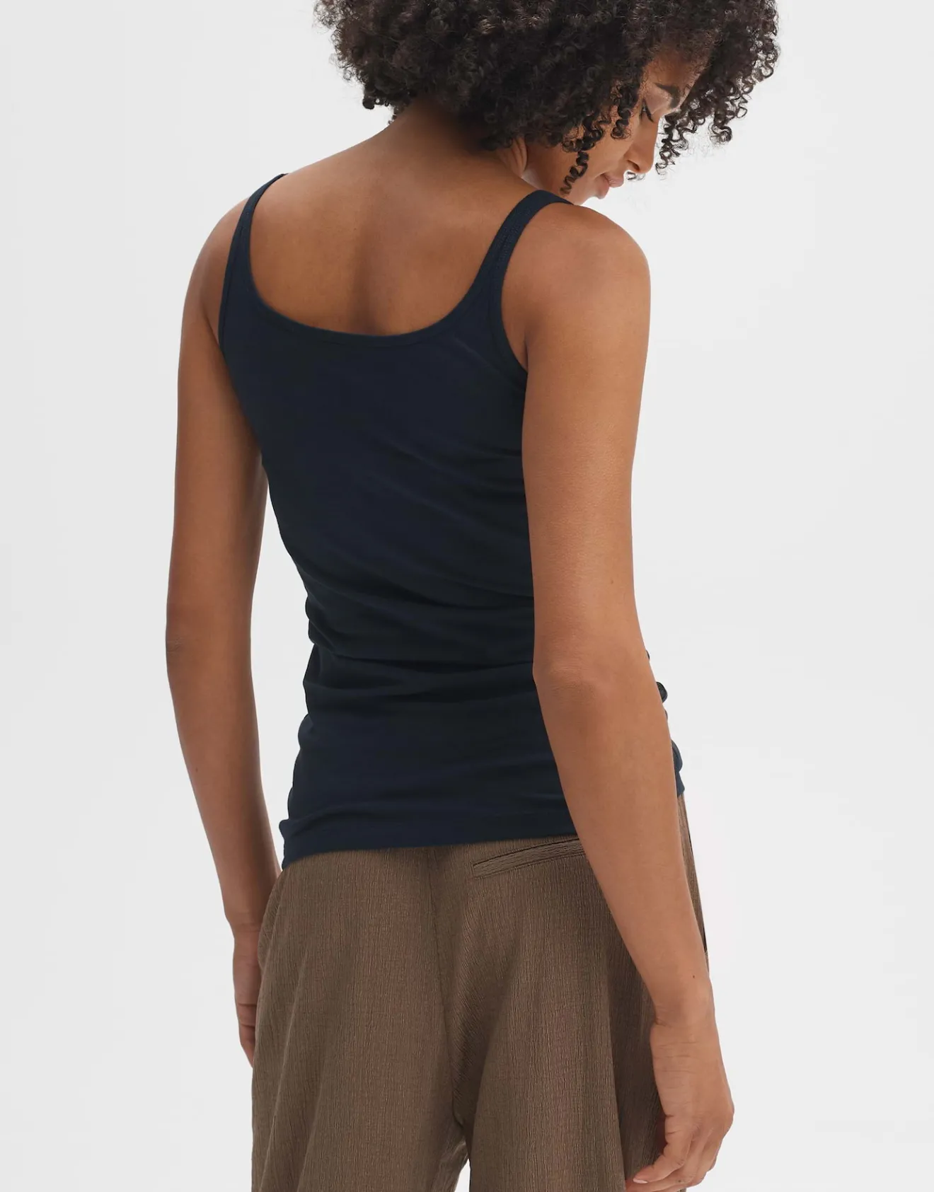 Cheap Trägertop INA Slim aus stretchigem BCI Cotton Mix Basics|Shirts