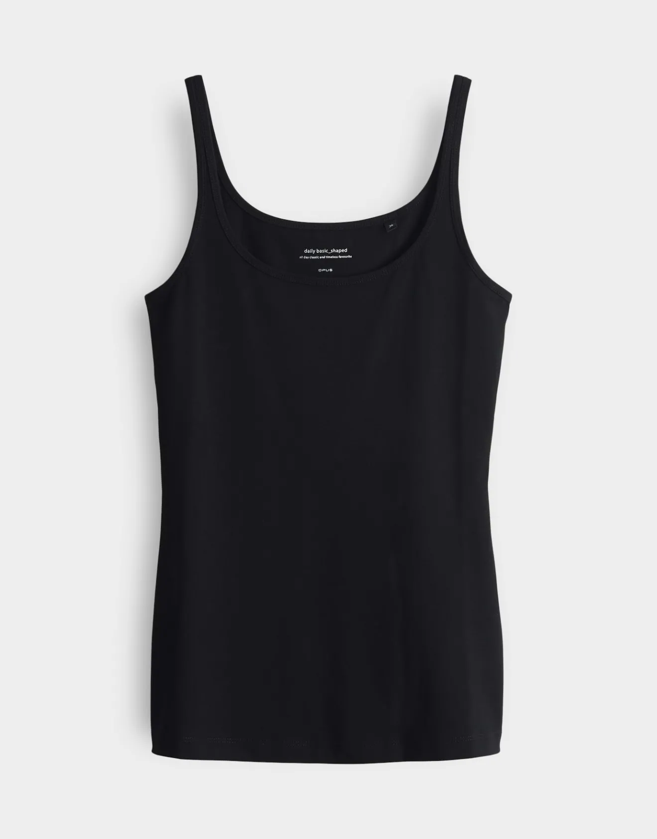 Outlet Trägertop INA Slim aus stretchigem BCI Cotton Mix Basics|Shirts