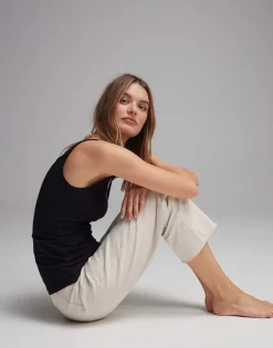 Outlet Trägertop INA Slim aus stretchigem BCI Cotton Mix Basics|Shirts
