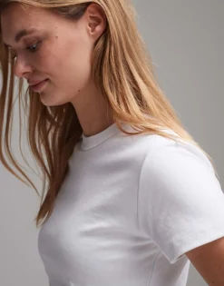Fashion T-Shirt SAMUN Slim aus BCI Cotton Mix Basics|Shirts