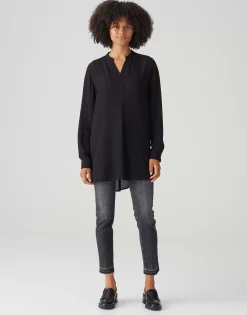 Discount Tunikabluse FACURA Loose aus Viskose Blusen