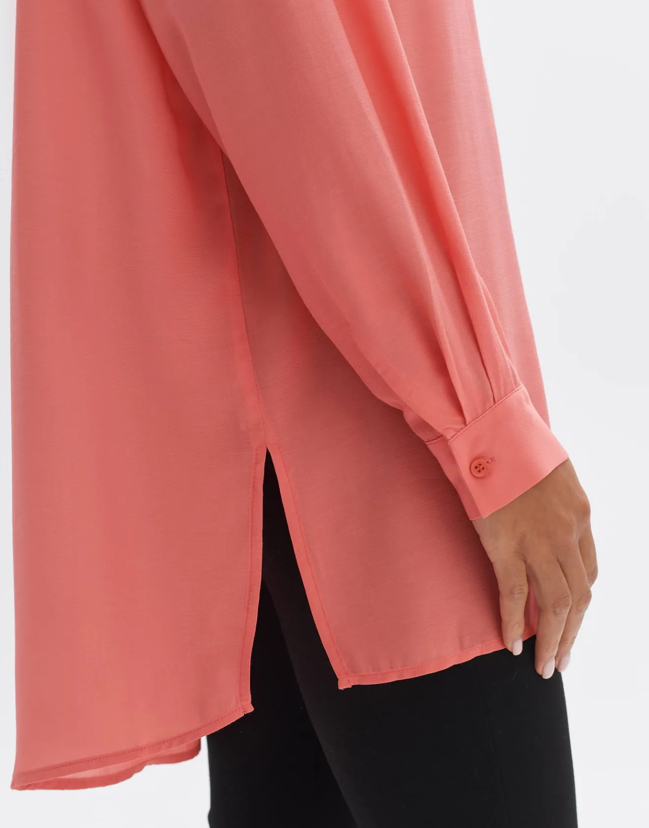 Outlet Tunikabluse FACURA Loose aus Viskose Blusen