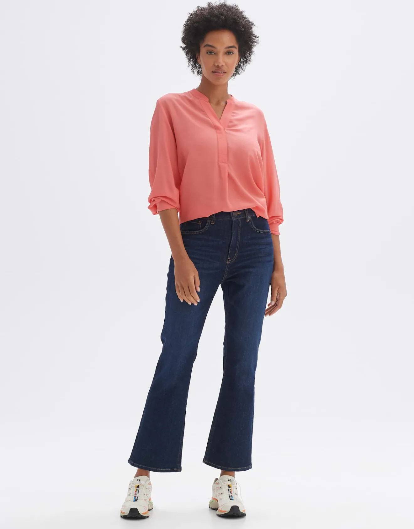 Outlet Tunikabluse FACURA Loose aus Viskose Blusen