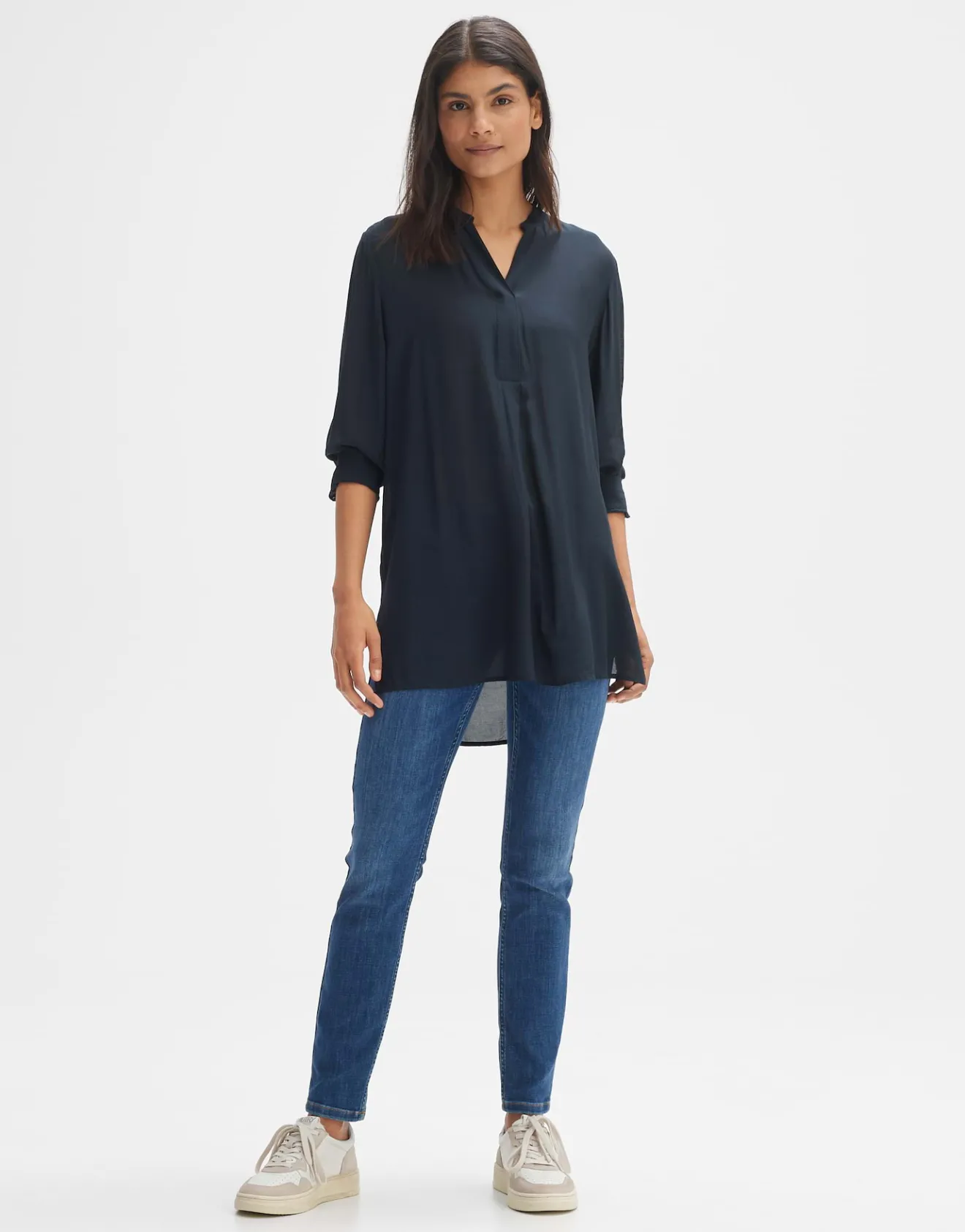 Clearance Tunikabluse FACURA Loose aus Viskose Blusen