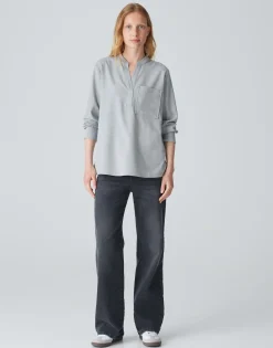 Best Tunikabluse FANELL Regular aus weichem Flanell Blusen