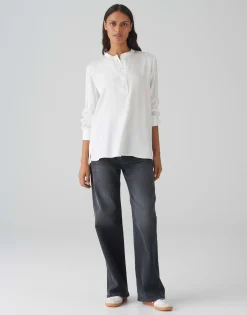Discount Tunikabluse FANJI Regular aus Satin Blusen