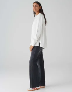 Discount Tunikabluse FANJI Regular aus Satin Blusen