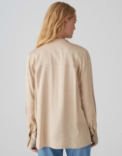 Fashion Tunikabluse FANJI Regular aus Satin Blusen