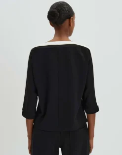 Clearance U-Boot Shirt KELVA Regular mit Galonstreifen Basics|Shirts
