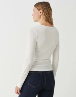 Outlet Ultraweiches Basicshirt SOGETI Slim aus Tencel Mix Shirts