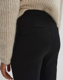 Clearance Verkürzte Flared Pants CURINNA DETAIL aus Sweatware Hosen