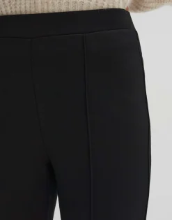 Clearance Verkürzte Flared Pants CURINNA DETAIL aus Sweatware Hosen