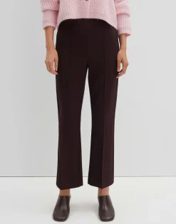 Cheap Verkürzte Flared Pants CURINNA DETAIL aus Sweatware Hosen