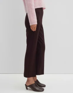 Cheap Verkürzte Flared Pants CURINNA DETAIL aus Sweatware Hosen