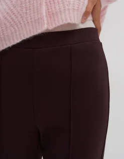 Cheap Verkürzte Flared Pants CURINNA DETAIL aus Sweatware Hosen
