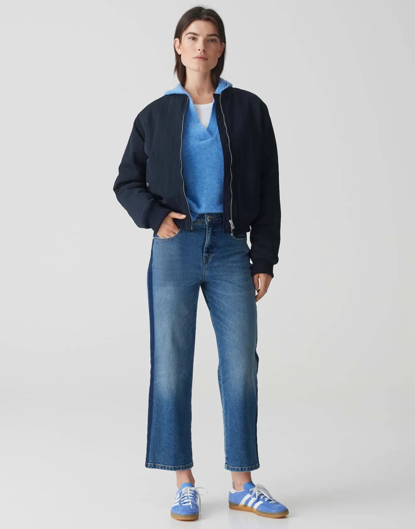Best Wattierte Bomberjacke HARU Regular aus Nylon Jacken & Mäntel