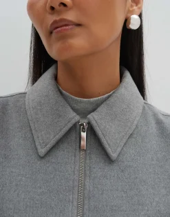 Online Weiche Blazerjacke NILAH in Woll Optik Blazer & Westen