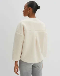 Fashion Weiche Jacke Uteddy in Lammfell Optik Jacken & Mäntel|Sweat