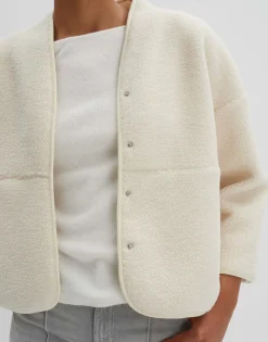 Fashion Weiche Jacke Uteddy in Lammfell Optik Jacken & Mäntel|Sweat