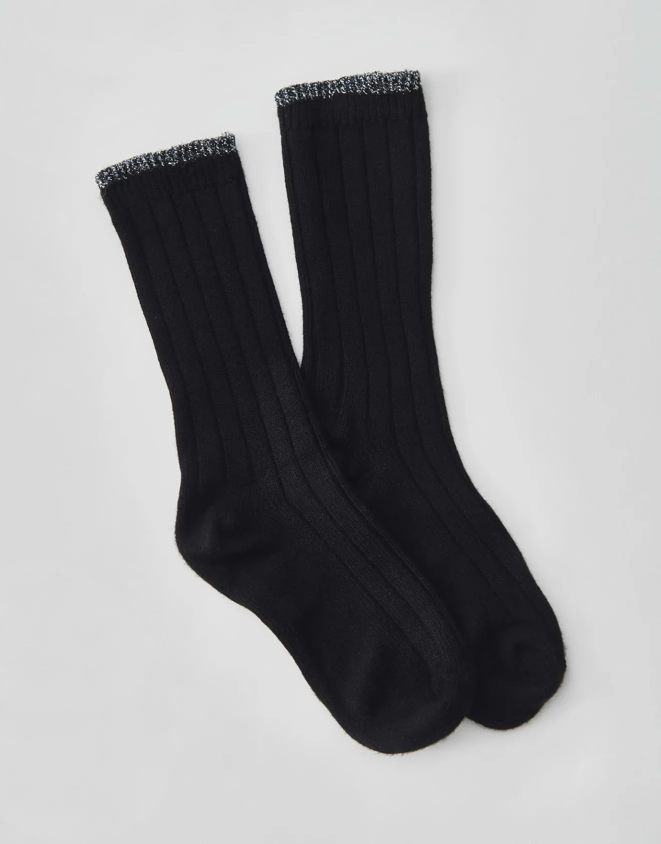 Fashion Weiche Socken YANNA CASHMERE mit Glitzer Details Accessoires