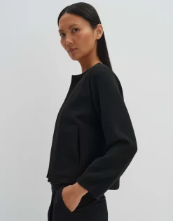 Best Sale Weiche Sweatjacke UTINA Loose aus Viskose Mix Sweat|Blazer & Westen