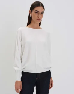 Discount Weicher Strickpullover TALIYA LINE Loose Strick