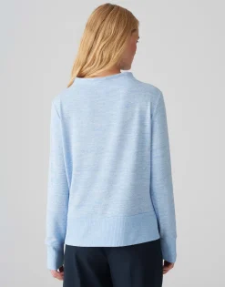 Flash Sale Weiches Jerseyshirt SOMELANA Regular in Feinstrick Optik Shirts