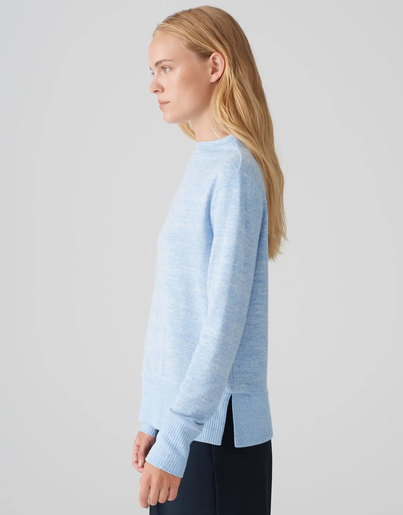 Flash Sale Weiches Jerseyshirt SOMELANA Regular in Feinstrick Optik Shirts