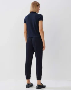 Discount Weiches Rippshirt KARLUSIA Slim aus Modal Mix Shirts