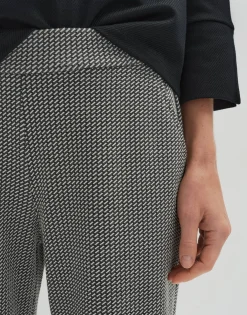 Fashion Weite Jopppants CENYA MINIMAL aus Struktur Sweat Hosen