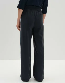 Clearance Weite Stoffhose CEVIL GALON mit elastischem Gummibund Hosen