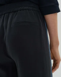 Clearance Weite Stoffhose CEVIL GALON mit elastischem Gummibund Hosen