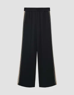 Sale Weite Stoffhose CEVIL GALON mit elastischem Gummibund Hosen