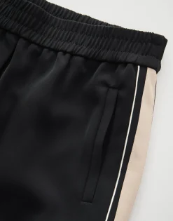 Sale Weite Stoffhose CEVIL GALON mit elastischem Gummibund Hosen