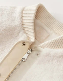 Cheap Wendbare Teddyfelljacke HELDA im Bomberstil Jacken & Mäntel
