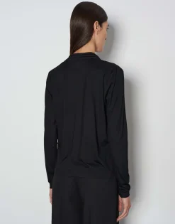 Shop Wickelshirt KYLEEN Regular aus Material Mix Shirts