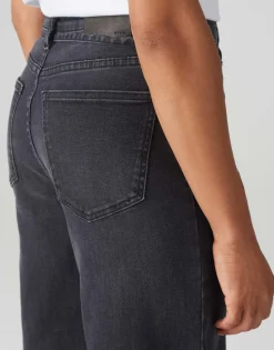 Best Wide Leg Jeans MARLI BELT High Rise mit Stretch-Anteil Jeans