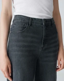 Store Wide Leg Jeans MARLI TURN UP High Rise aus Spanish Cotton Mix Jeans