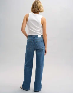 Outlet Wide Leg Jeans MIVY High Rise mit Stretch-Anteil Jeans