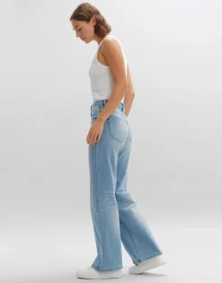 Outlet Wide Leg Jeans MIVY High Rise mit Stretch-Anteil Jeans