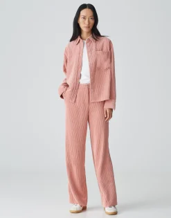 Outlet Wide Leg Pants MARNIA aus weichem Cord Hosen